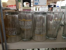4 New Great Lakes Brewing Co 16 oz  Beer Pint Glasses Ex Cond.
