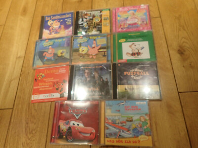 Sammlung 2 11x DVD s Sandmännchen Cars Wilden Kerle Sponge Bob Barbie Pettersson