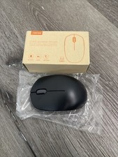 Black Seenda 2.4G Wireless Mouse Noiseless W/ USB