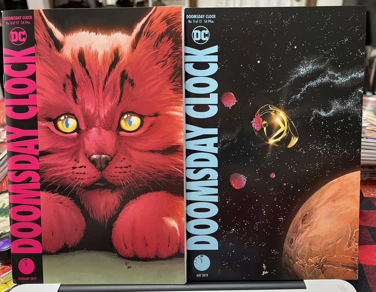 DOOMSDAY CLOCK 1-12全巻セット DC Doomsday Clock #1-12 FULL RUN Lot of 16 Cover A #1 Is
