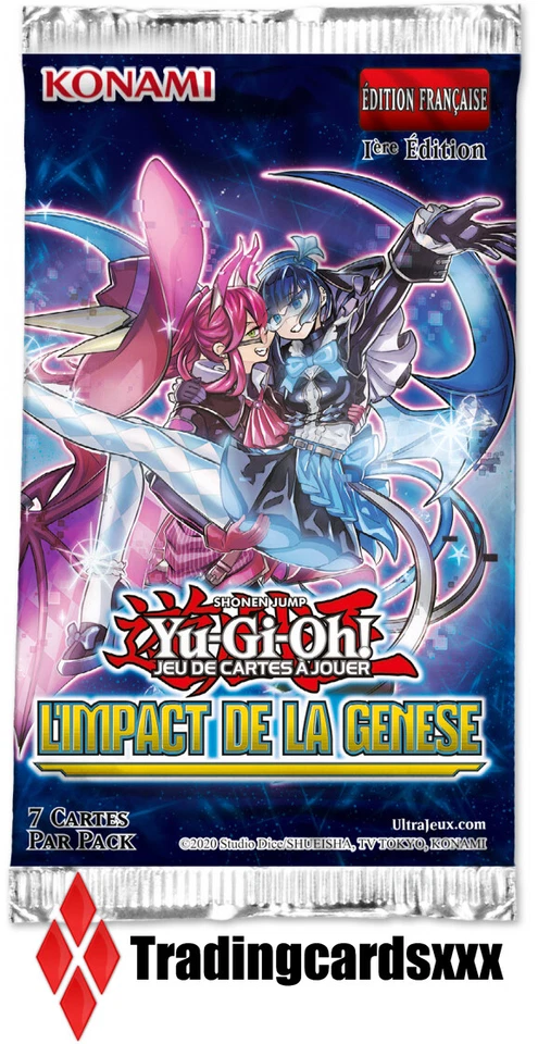 Yu-Gi-Oh! Booster de 7 cartes : L'Impact de la Genèse