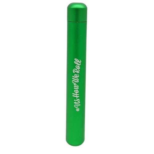 SMO King Size Smell Proof Anodised Aluminium Po Top Cigar Cone Tube holder - Picture 15 of 24