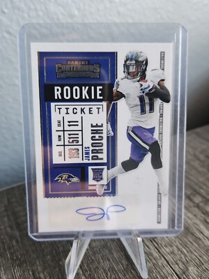 2020 James Porche Panini Contenders Rookie RC Ticket AUTO #211
