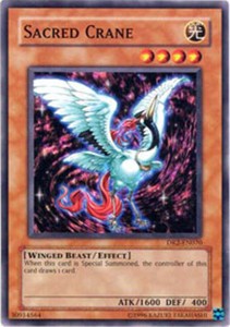 Sacred Crane - DR2-EN070 - Common - Unlimited Edition x3 - Lightly Played