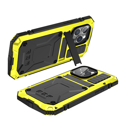 Shockproof Aluminum Metal Waterproof Case For iPhone 14 15 16 Pro Max 13 12 11