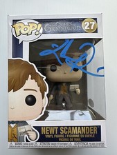 Eddie Redmayne AUTOGRAPH - Newt Scamander Fantastic Beasts Signed Funko Pop ACOA