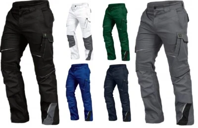 Leibwächter Herren Arbeitshose Bundhose flexibel mit Spandex Stretch Cargo