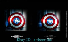 Avengers 2 Steve Captain Shield  MPS023 1：1 Shield Metal Pedestal New