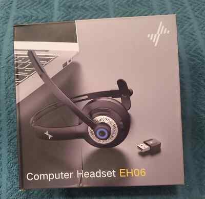 Wireless Computer Headset with microphone EH06