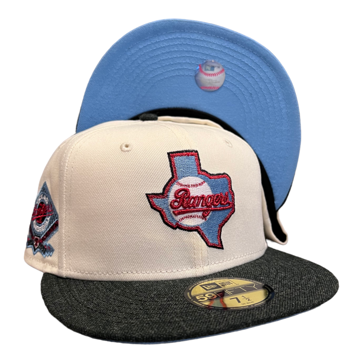 専用ページ⑥ New Era Texas Rangers 2 Tone 59FIFTY Fitted Hat Arlington Stadium