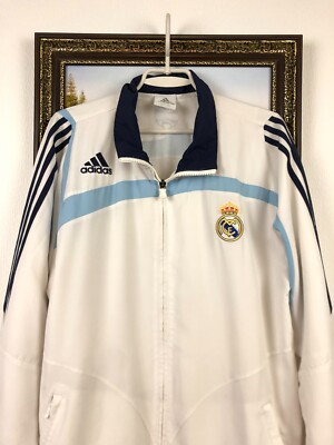 Vintage Adidas Real Madrid Football Jacket Soccer Track Top Rare
