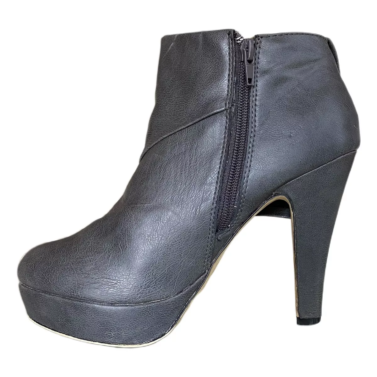 Madden girl gray boots sales