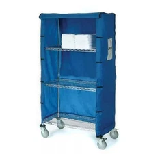 Global Industrial Nexel 48"W x 18"D x 63"H Nylon Cover Blue