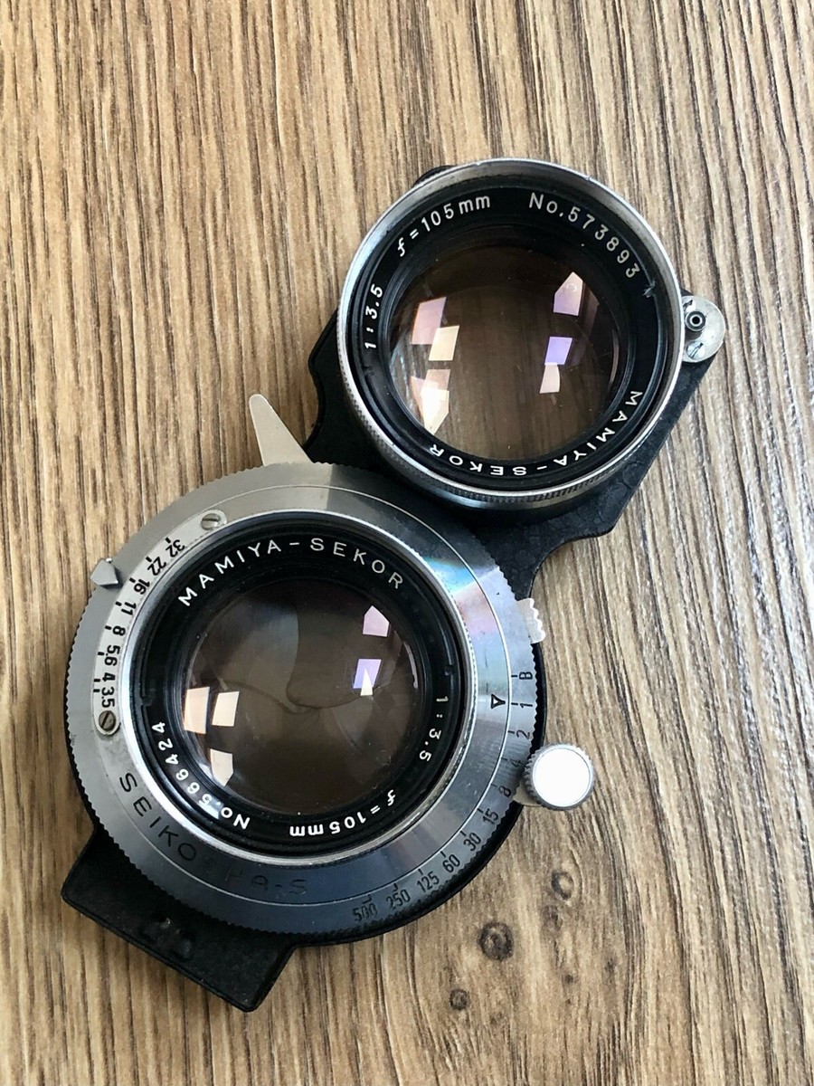 MAMIYA C330 105mm 1:3.5 ZENZA BRONICA NIKKOR-H 50mm 1:3.5 MAMIYA