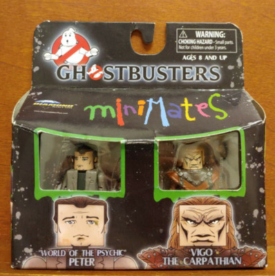 NEW Diamond Minimates Ghostbusters Peter and Vigo the Carpathian figures