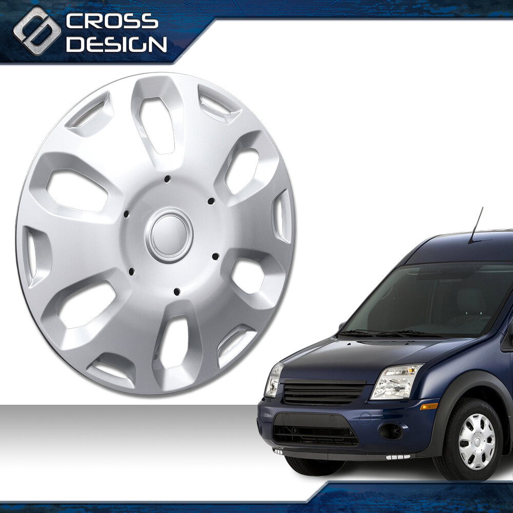 Fit For 2010-13 Ford Transit Connect Van 1PC 15" Full Rim Hub Cap Wheel Covers thumbnail 2