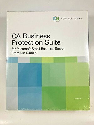 Computer Associates ~ Business Protection Suite for MS SBS Premium Edition