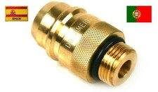 M22 EURO SPAIN PORTUGAL GAS LPG Filling Point Filler  Adapter  BRASS NEWWWWW