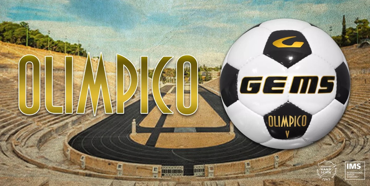 Pallone Da Calcio Gems Olimpico Team - Taglia 4 Bianco/Verde Per Allenamento E Gare - Foto 8