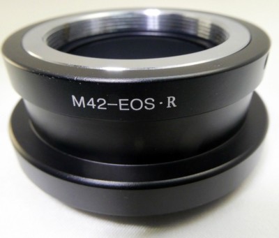 Pentax M42 Screw Lens mount adapter to Canon EOS R Full frame Mirrorless Camera
