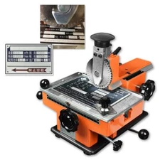 Semi-automatic Pneumatic Marking Machine Nameplate Engraving Machine Embosser