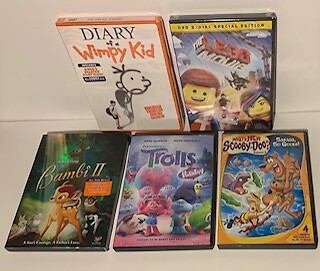 DVD Family Pack of 5 DVD 