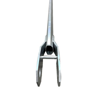 4-Spring Aluminum Lower Arm for Dump Truck Tarp Systems 78'' Telescopic Arm