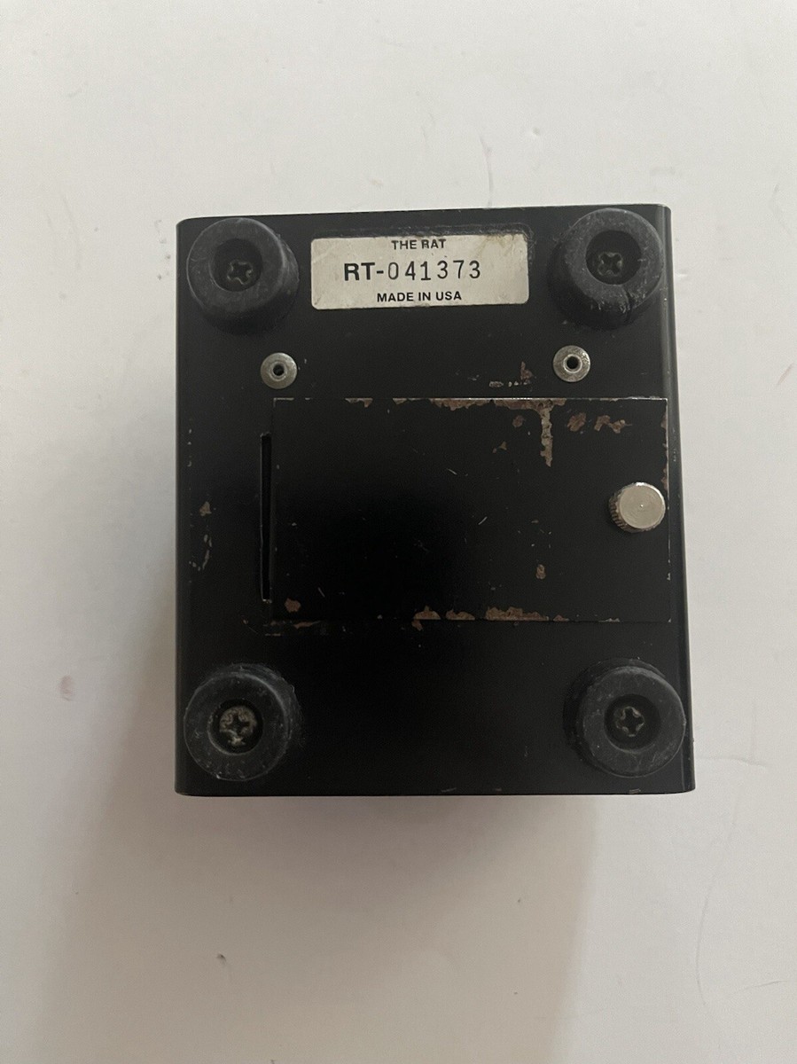 ProCo Rat Blackface Distortion Vintage 1986 LM308 Guitar ProCo Rat Blackface Distortion Vintage 1986 LM308 Guitar