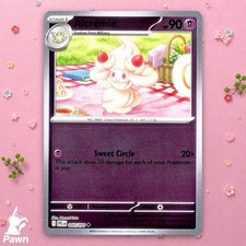 Alcremie Reverse Holo 44/94 Phantasmal Flames Pokemon TCG Card Art Narumi Sato