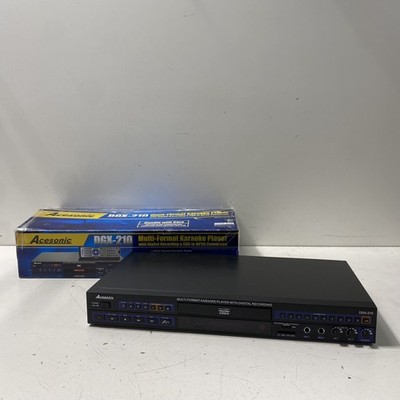 Acesonic DGX-210 Black Digital Karaoke Player