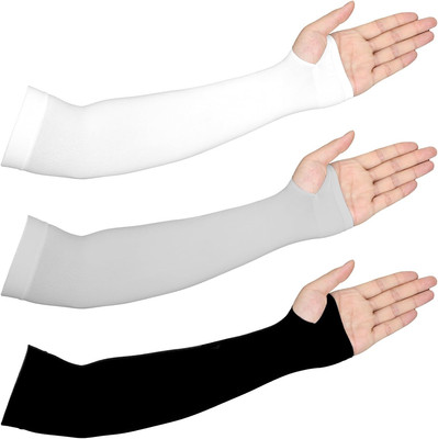3 Paare Armstulpen Unisex Armstulpen Sommer UV-Schutz ArmlingeArm Sleeve Gaming 