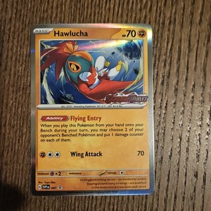 Pokemon Card TCG Hawlucha SVP007 Black Star Promo Scarlet & Violet PreRelease NM