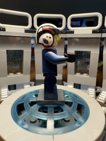 LEGO Star Wars Rebel Pilot U-Wing dark blue minifigure 75160