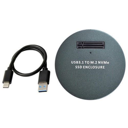 USB3.1 Type C To PCI-E SSD M.2 NVME Enclosure External M-Key Reader Converter\ - Afbeelding 2 van 9
