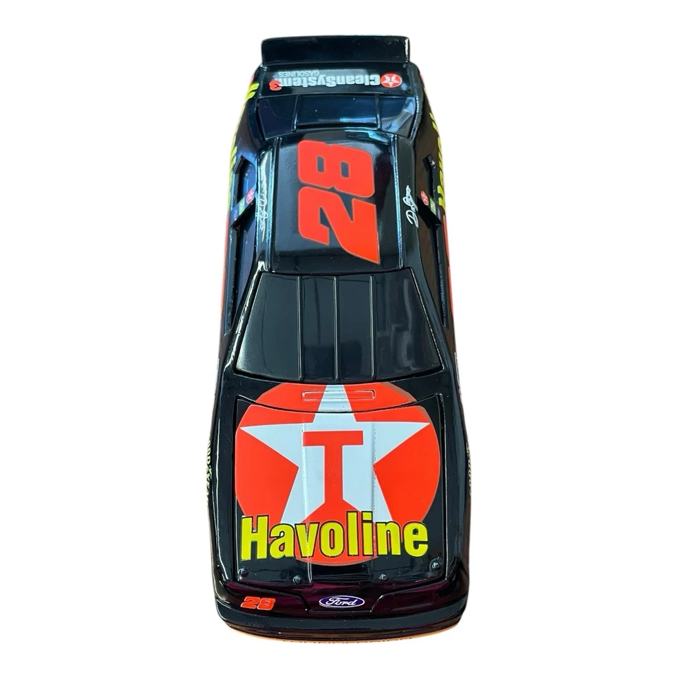 Banco fundido Dale Jarrett #28 Texaco Havoline Action 1995 escala 1:24 - Imagem 2 de 4