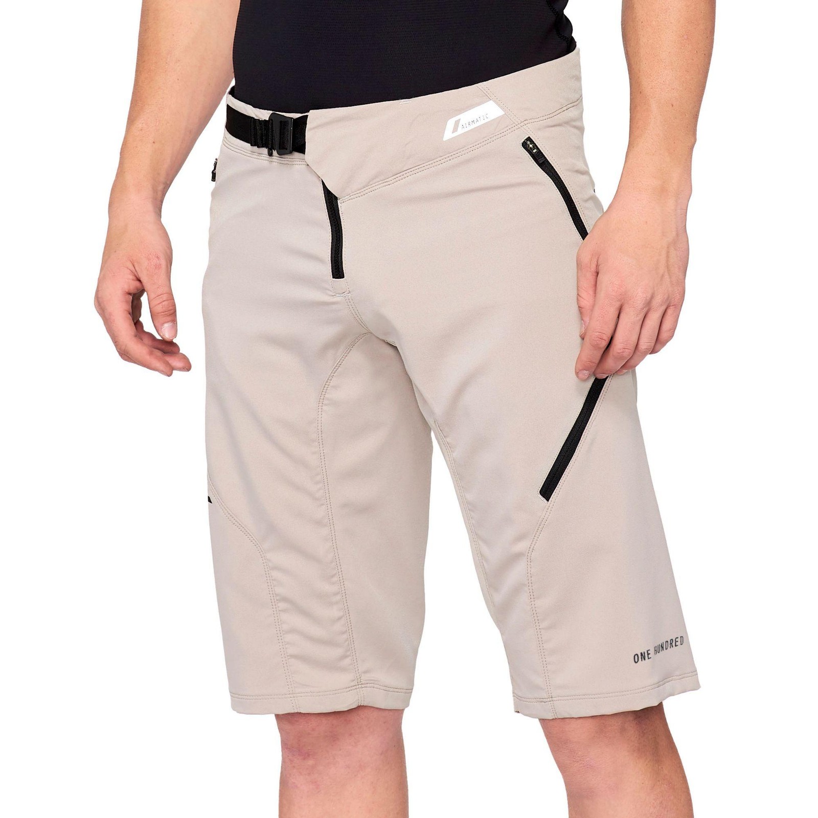 100% Airmatic Shorts Warm Grey 36''