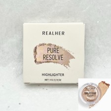 Realher PURE RESOLVE Highlighter Single Champagne 4g/.14oz Travel Size NWB