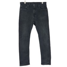Levi's 510 Men Stretch Slim Skinny Jeans W32 L30 Black Denim