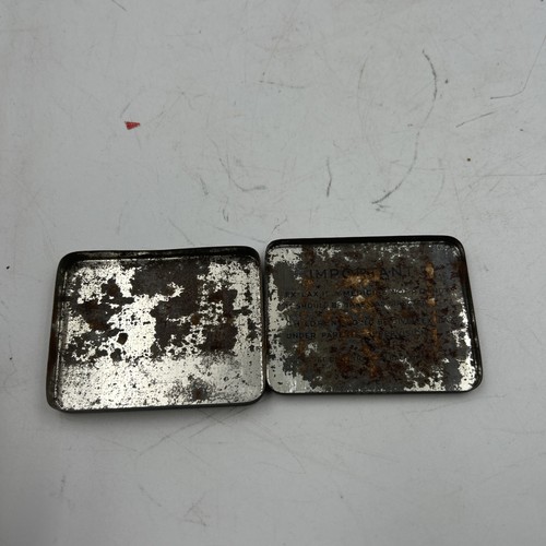 Vintage EX LAX "18 Compresse 25¢" Cioccolato Lassativo Metallo Latta - Foto 8 di 10