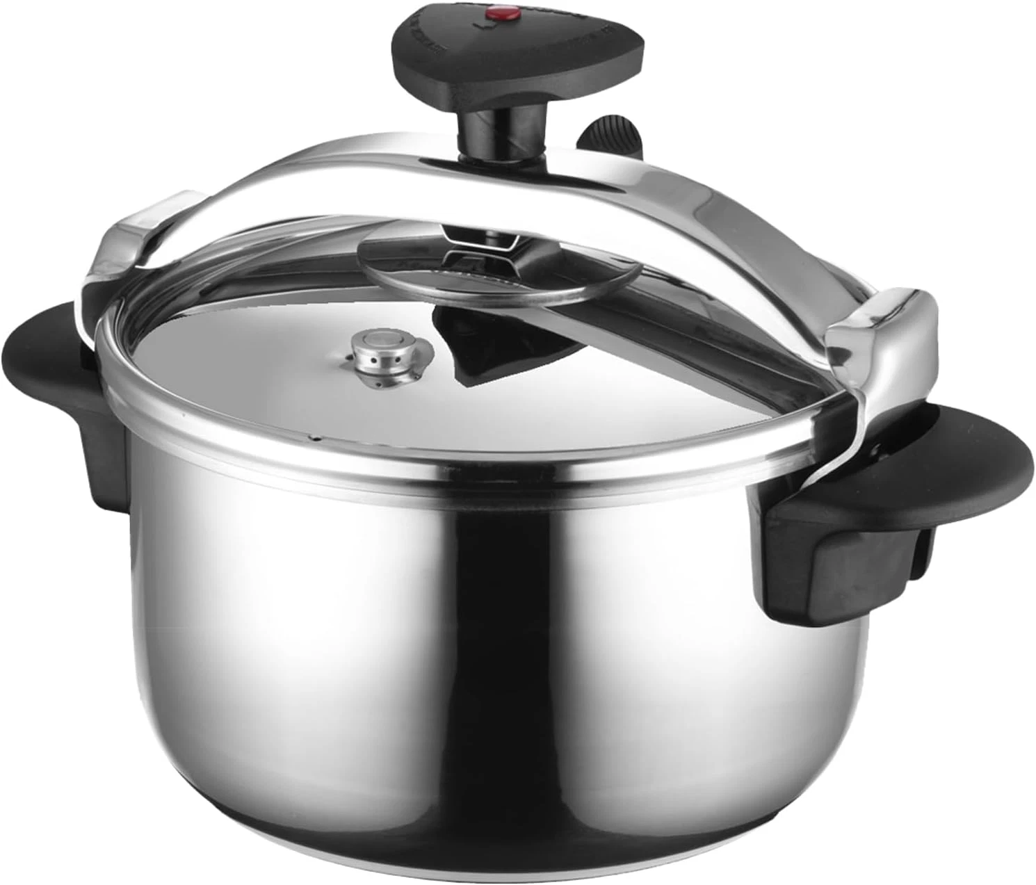 Star 4.2-Quart Stainless Steel Pressure Cooker - Induction Compatible & Safe