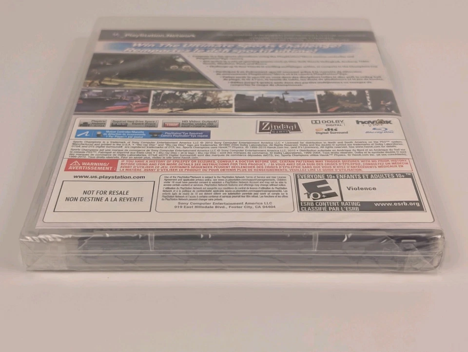 Sports Champions (Sony PlayStation 3 PS3, 2010)➡️BRAND NEW FACTORY SEALED🔥🔥 - Image 4 of 4