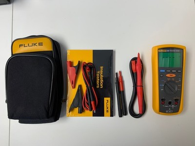 Fluke 1507 Isolationstester mit Messleitungen, Gehäuse und Original Handbuch