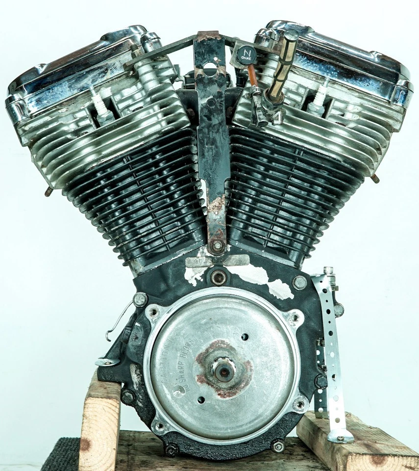 90 Harley Electra Classic Touring EVO 80CI 1340 CARB Engine Motor 812 mi. 1348 Foto 2 de 4