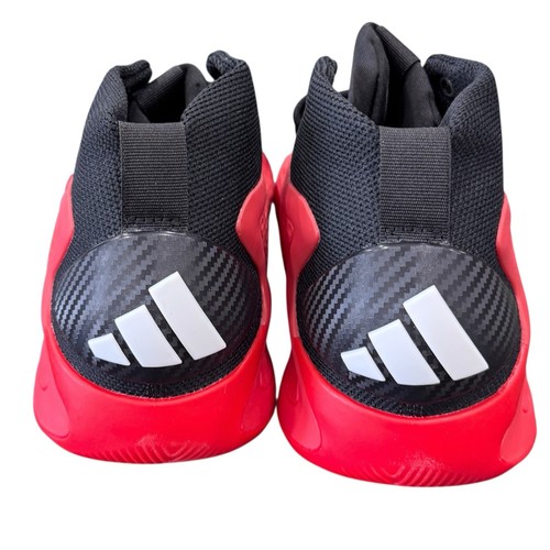ADIDAS Anthony Edwards Basketball Shoe Kids Size US 3.5 Core Black/Red - Picture 4 of 9