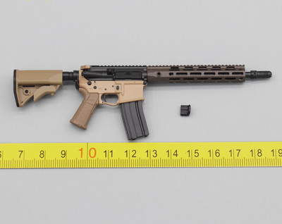 HRT06MM 1/6 Male AR Gun Model 12'' Hostage Rescue team ES Shooter