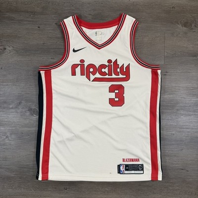 Exclusive NBA Nike 2020 Portland Blazers Rip City Cj McCollum Authentic jersey