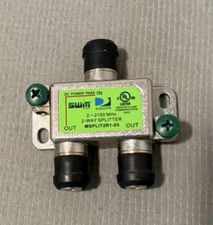 DIRECT TV 2-Way SWIM Coaxial Cable Splitter 2-2150MHz MSPLIT2R1-03