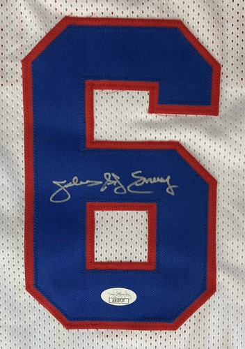 Julius Dr J Erving Signed Custom White Pro-Style Basketball Jersey JSA - Picture 2 of 6