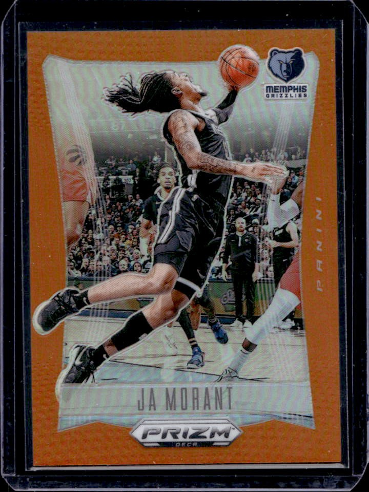 2023-24 Panini Prizm Deca Ja Morant Orange #/49 Grizzlies