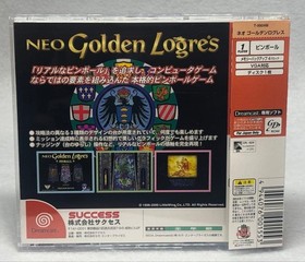 [Nearly unused] "Neo Golden Logres" [Dreamcast] Pinball Sega